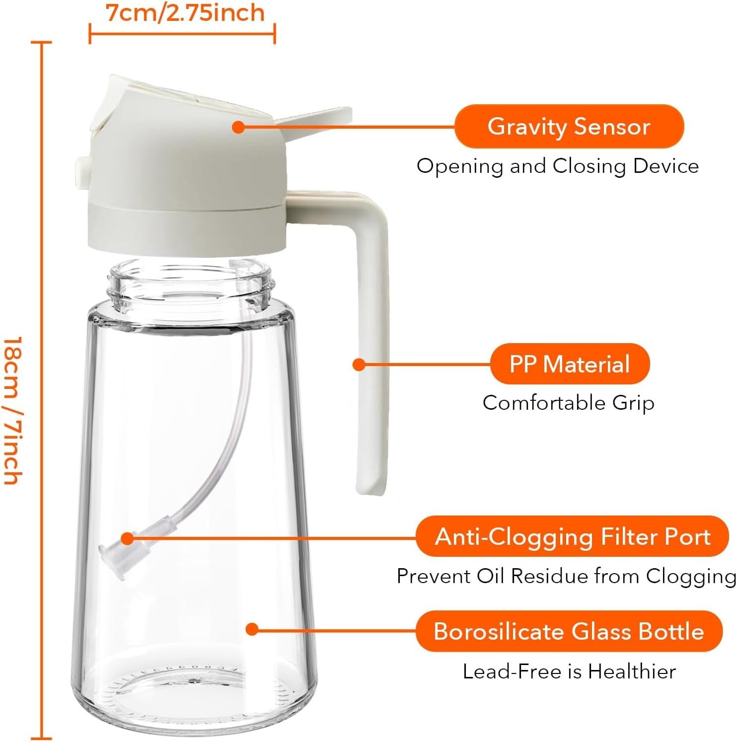 dispensador y spray de aceite