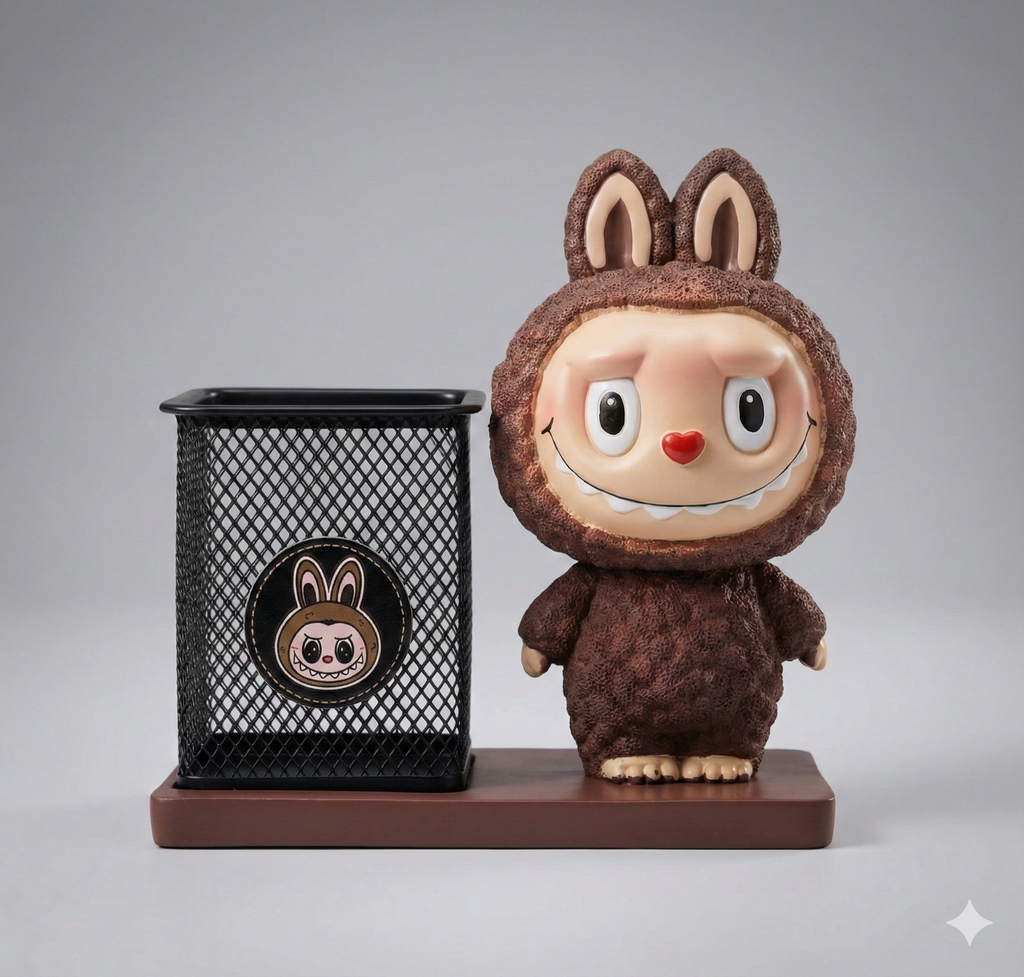 porta lapiceros labubu