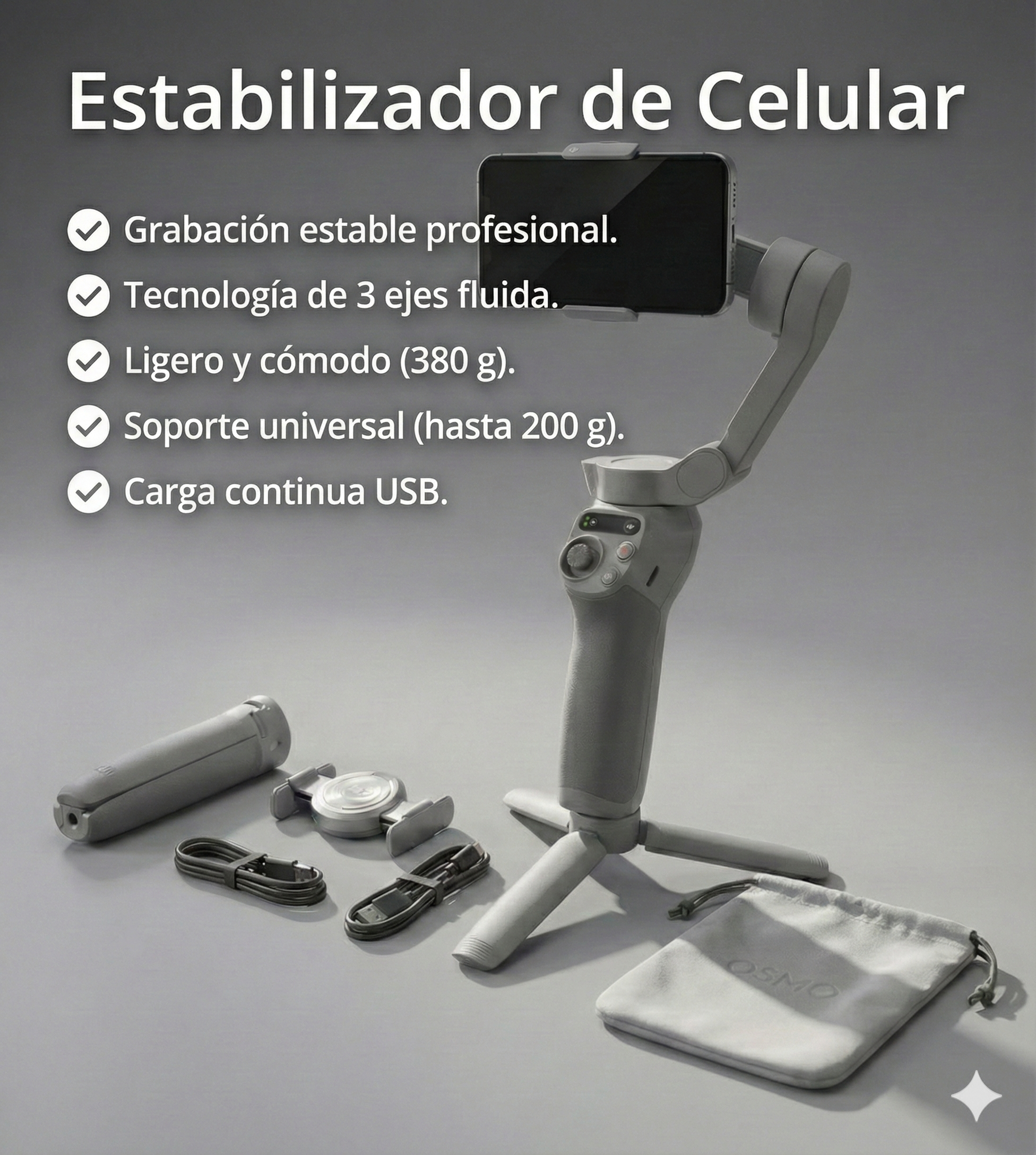 estabilizador de celular