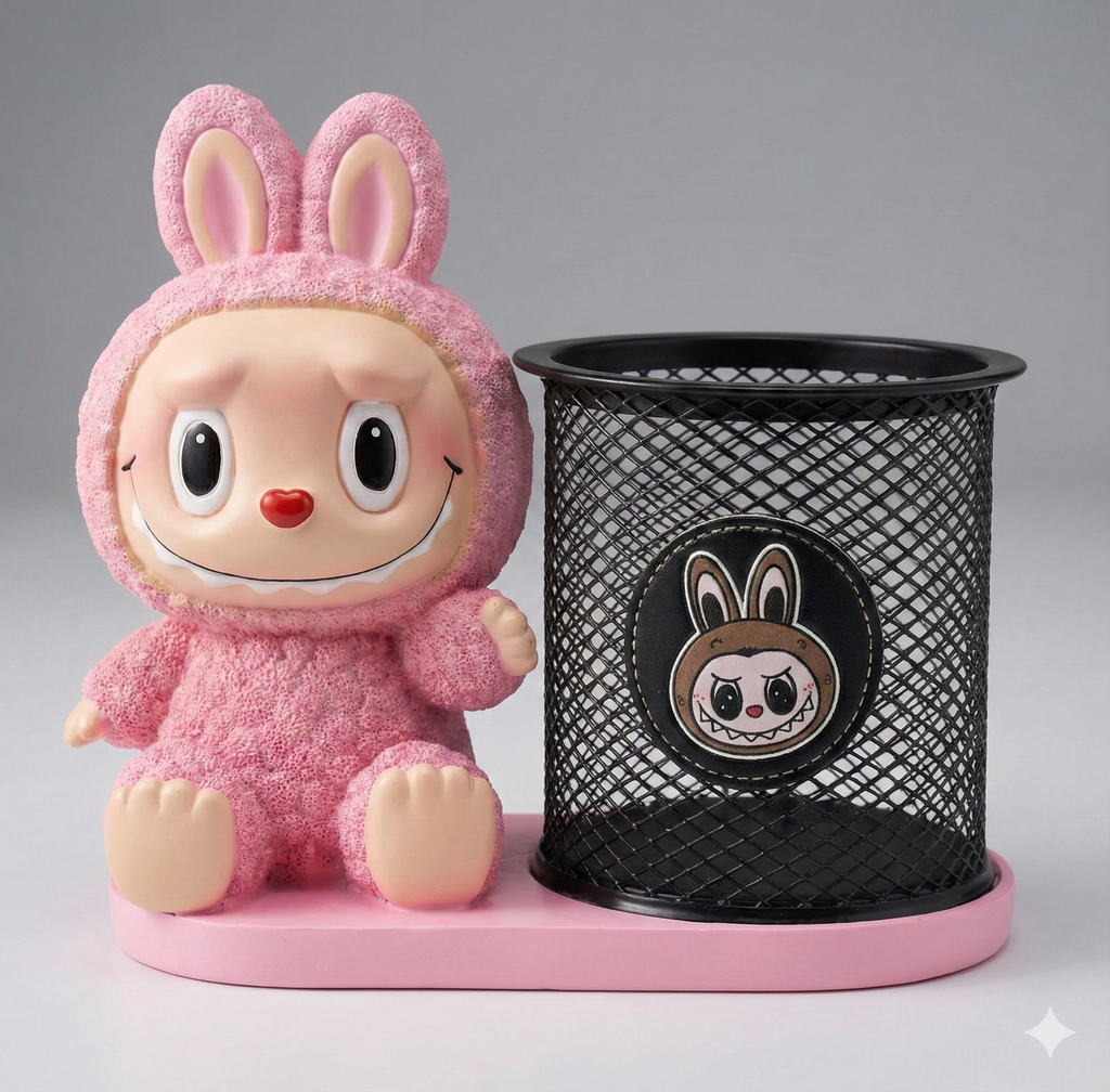 porta lapiceros labubu