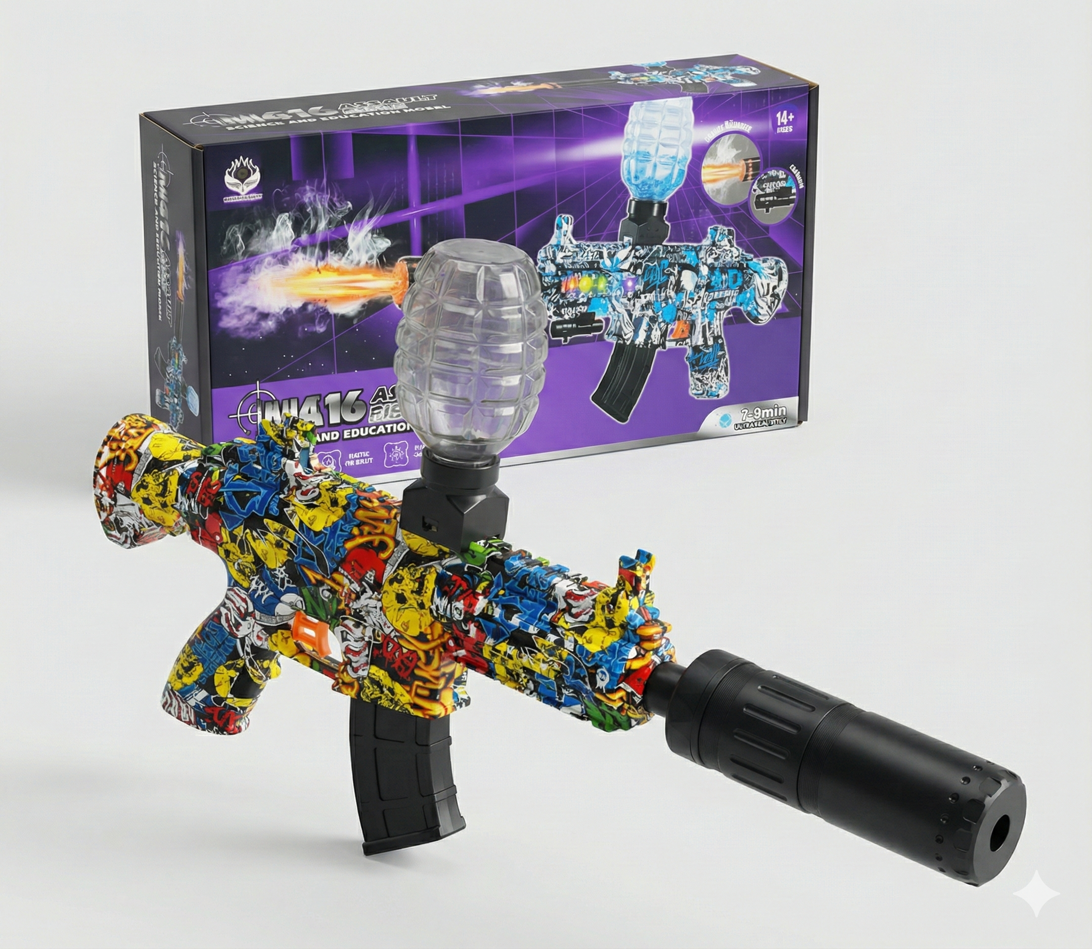 pistola hidrogel con luz