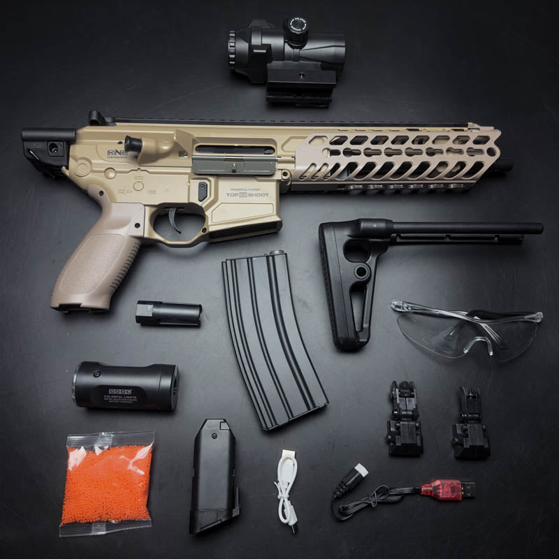 pistola hidrogel militar