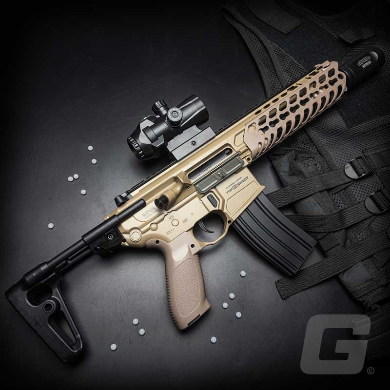 pistola hidrogel militar