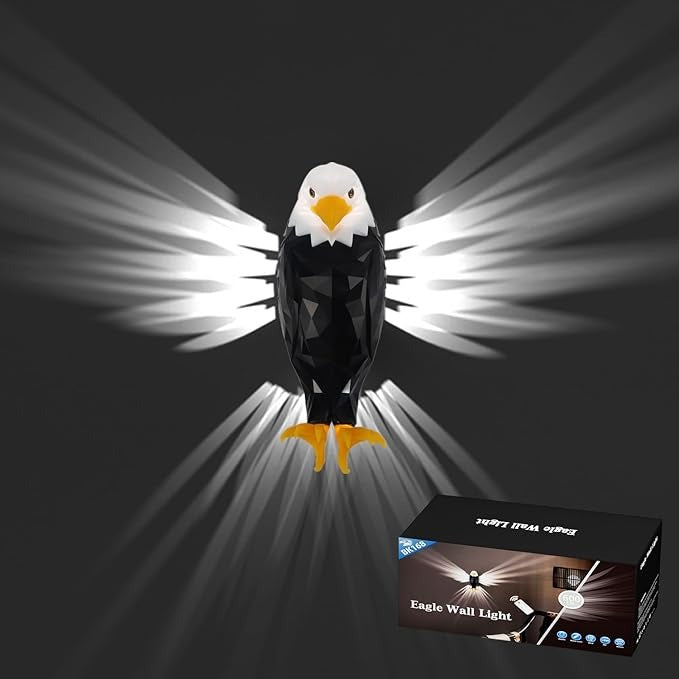 lampara de pared de aguila