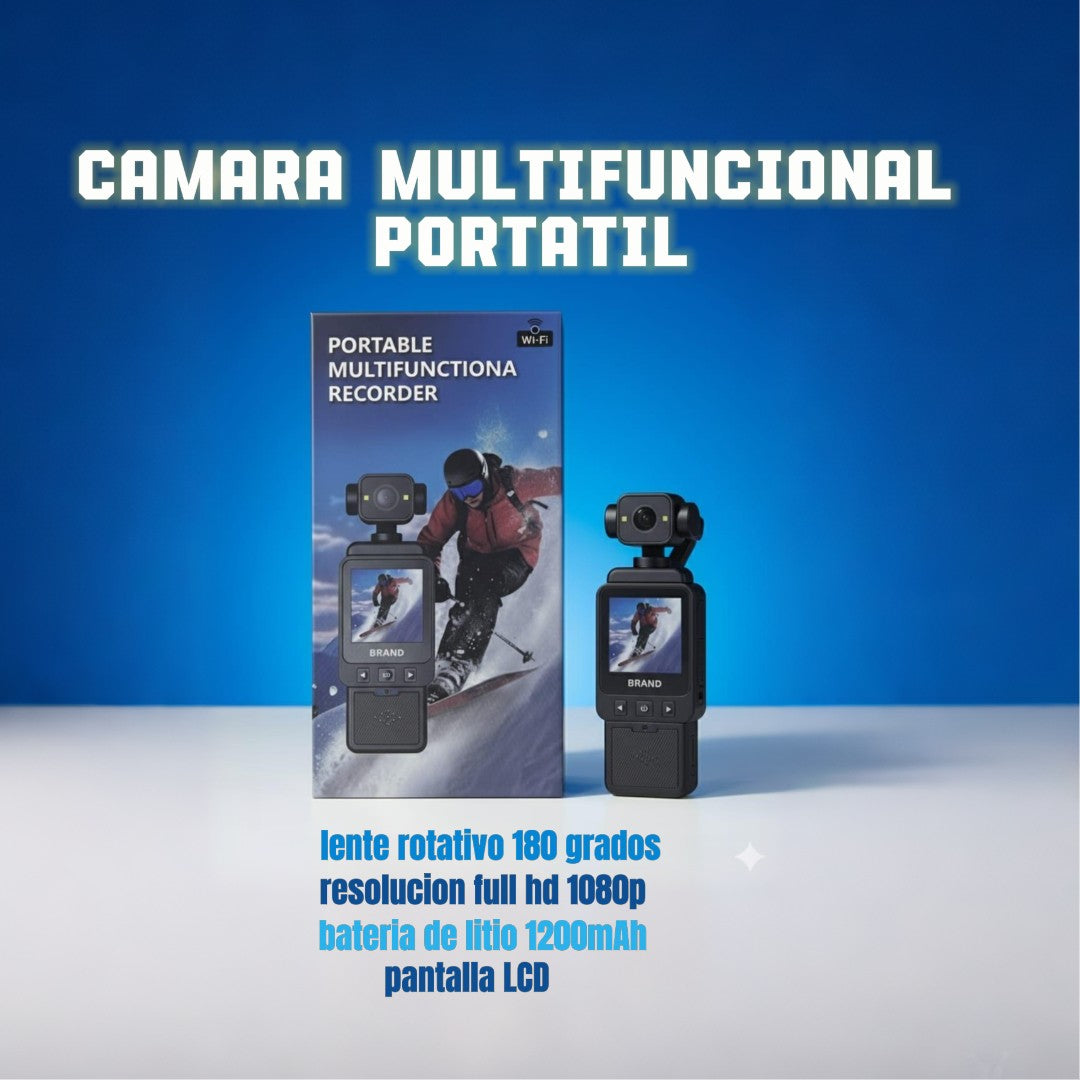 cámara multifuncional portátil
