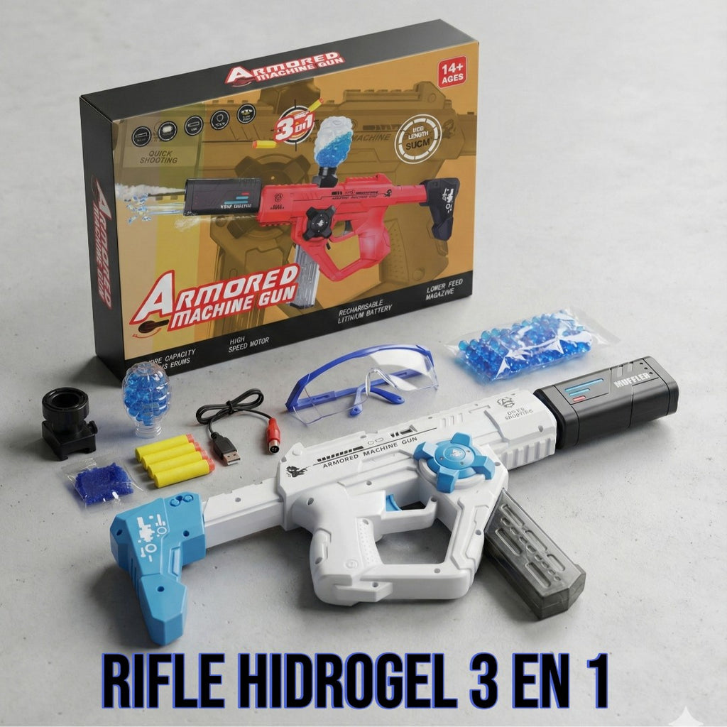 pistola hidrogel 3 en 1
