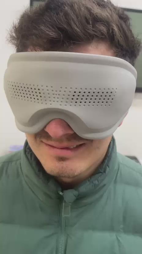 masajeador ojos silicona